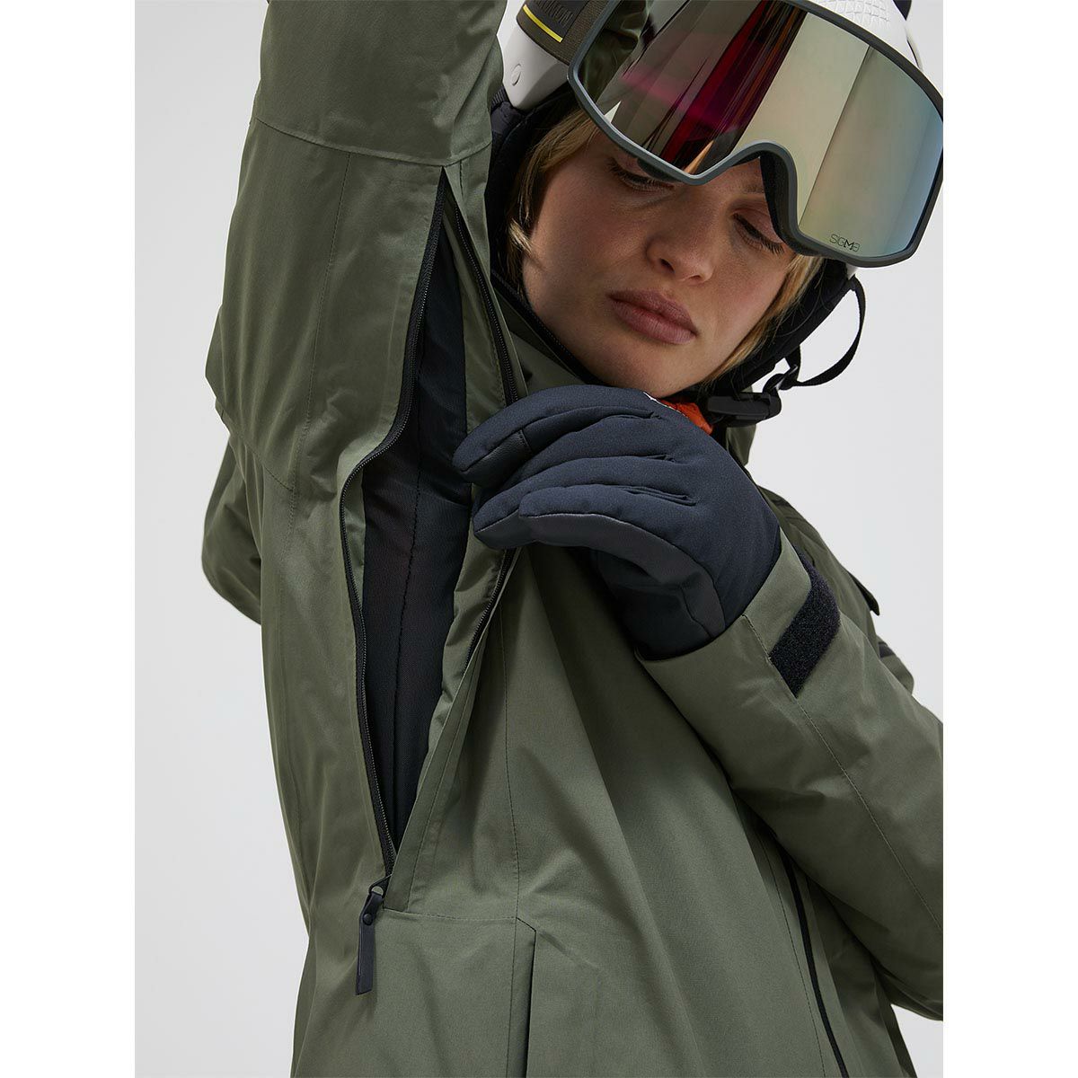 ピークパフォーマンス PEAK PERFORMANCE　スキー スノーボードウェア ジャケット W Alpine Gore-Tex 2L Jacket G79066 2024-2025 PINE NEEDLE 詳細5