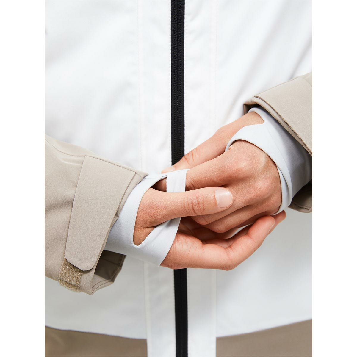 ピークパフォーマンス PEAK PERFORMANCE　スキー スノーボードウェア ジャケット W Rider Tech Insulated Jacket G79822 2024-2025 OFFWHITE 詳細5