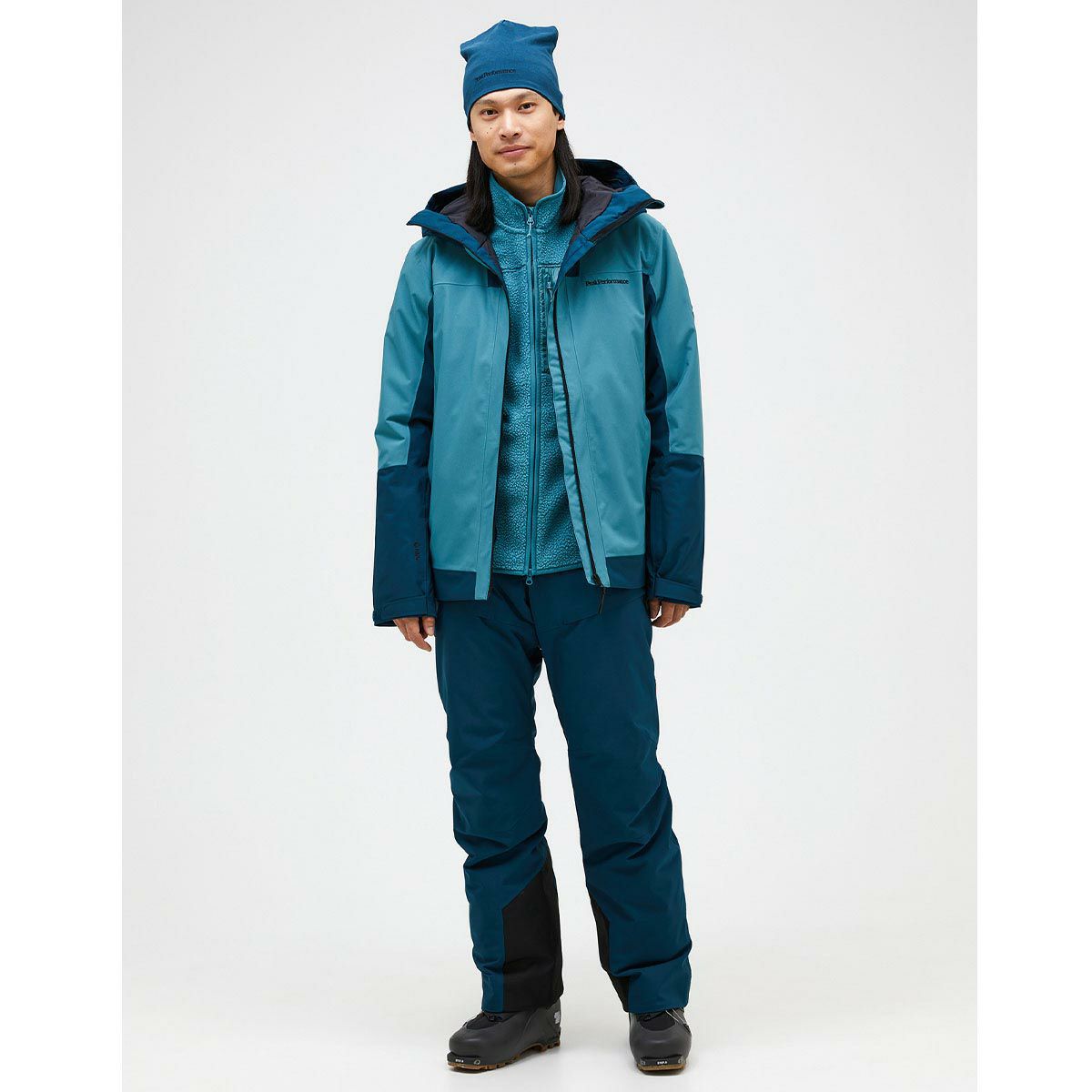 ピークパフォーマンス PEAK PERFORMANCE　スキー スノーボードウェア ジャケット M Rider Tech Insulated Jacket G79826 2024-2025 HYDRO FRESH 詳細8