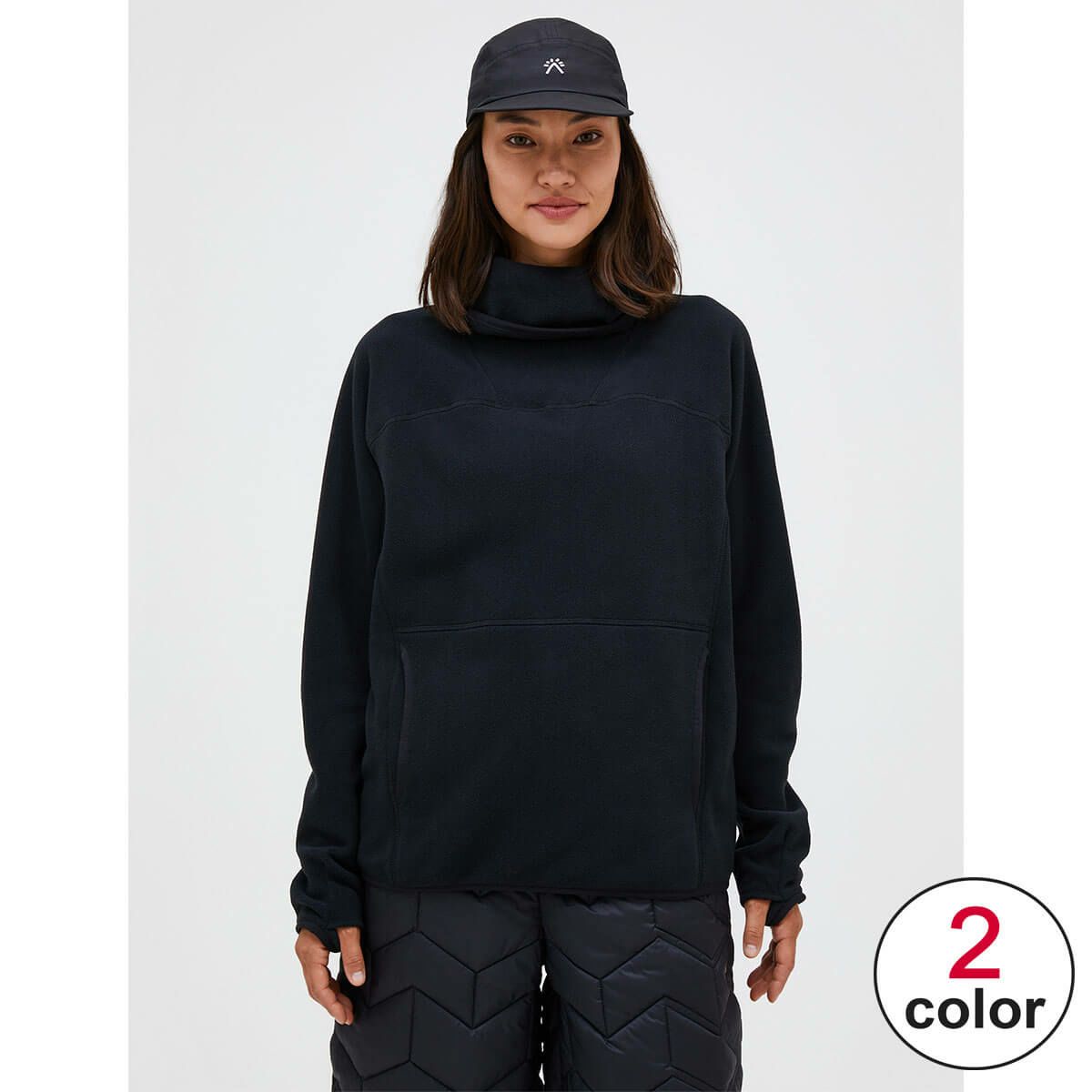 ピークパフォーマンス PEAK PERFORMANCE　スキー スノーボードウェア インナー W Treeline Fleece Hood G79918 2024-2025