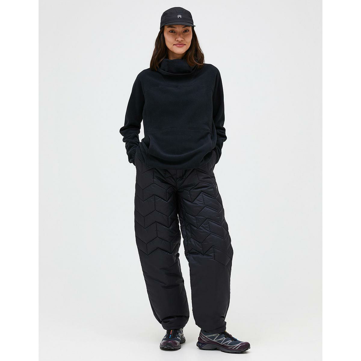 ピークパフォーマンス PEAK PERFORMANCE　スキー スノーボードウェア インナー W Treeline Fleece Hood G79918 2024-2025 詳細7