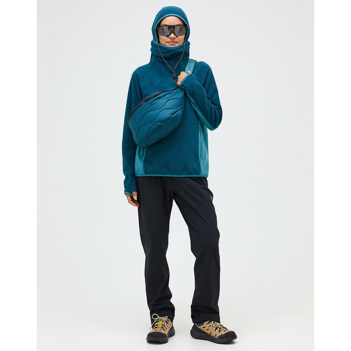 ピークパフォーマンス PEAK PERFORMANCE　スキー スノーボードウェア インナー W Treeline Fleece Hood G79918 2024-2025 詳細14