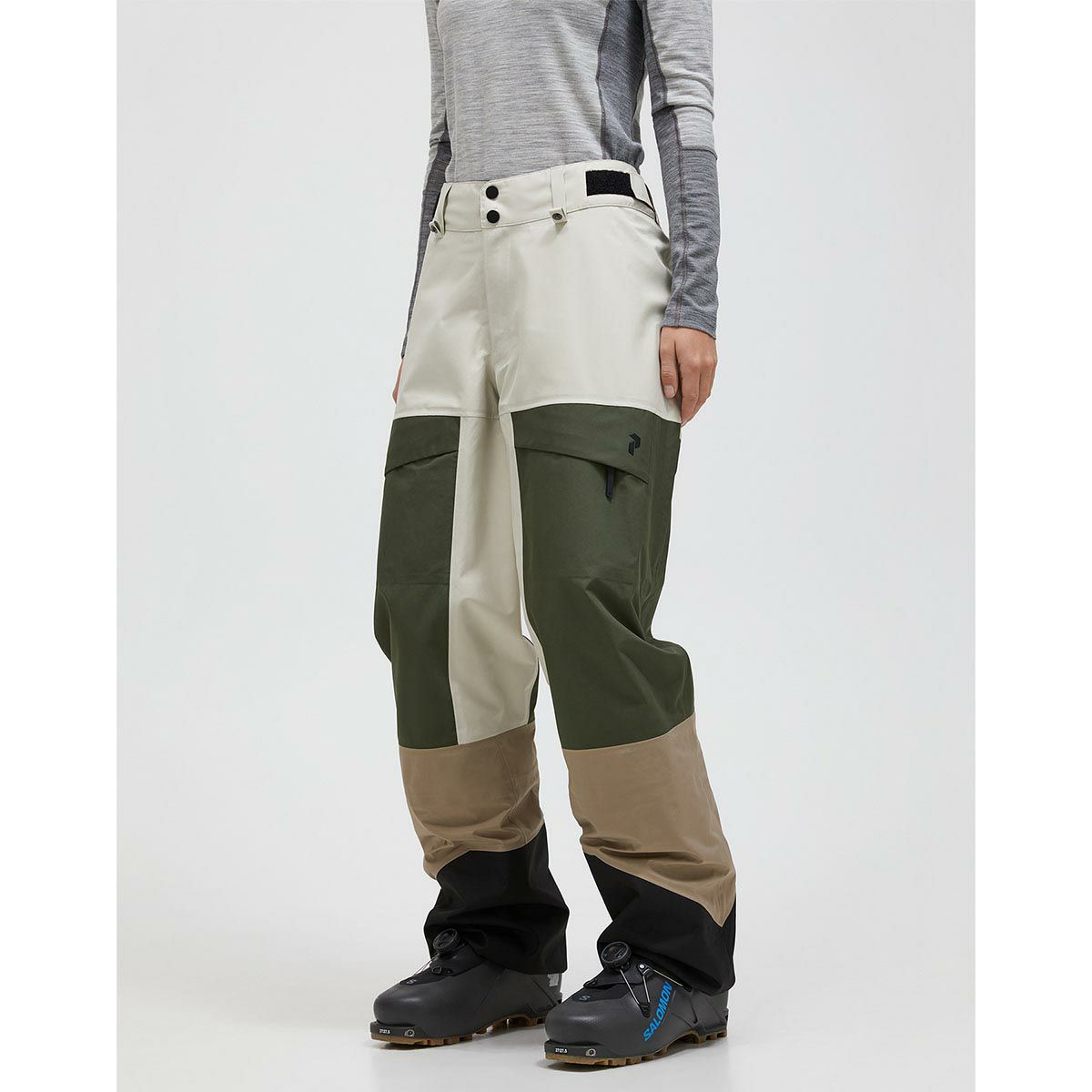 ピークパフォーマンス PEAK PERFORMANCE　スキー スノーボードウェア パンツ W Gravity Gore-Tex 3L Pants G80359 2024-2025 SAND FOG
