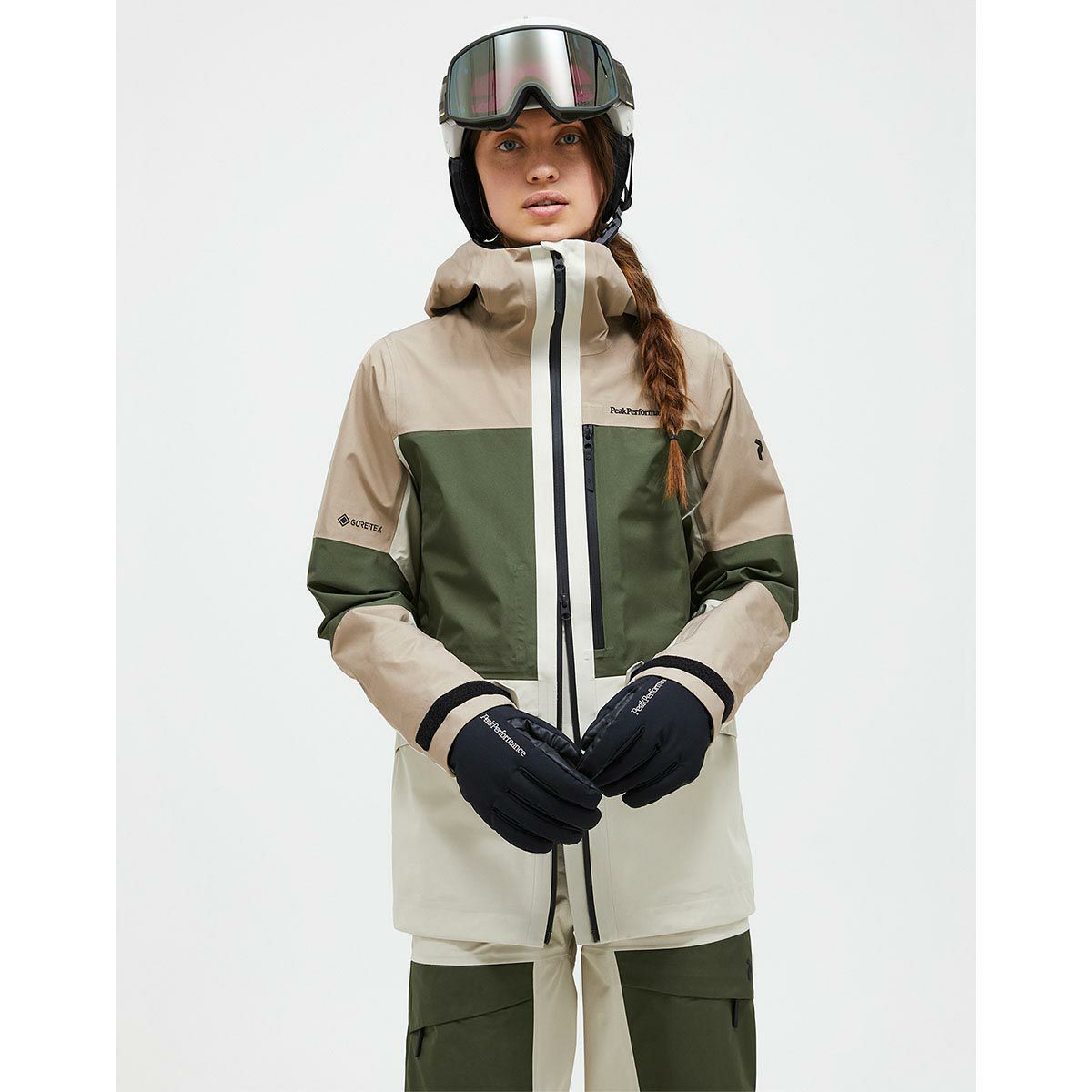 ピークパフォーマンス PEAK PERFORMANCE　スキー スノーボードウェア ジャケット W Gravity Gore-Tex 3L Jacket G80360 2024-2025 AVID BEIGE