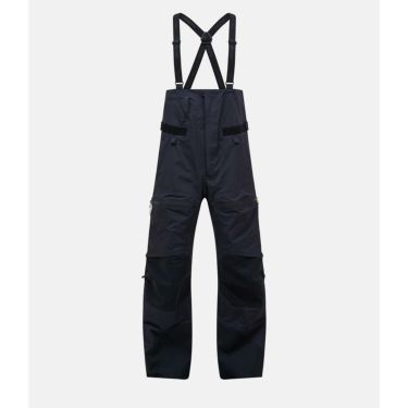 ピークパフォーマンス PEAK PERFORMANCE　スキー スノーボードウェア メンズ バーティカルゴアテックスプロビブパンツ M Vertical Gore-Tex Pro Bib Pants G79146 2024-2025 BLACK 詳細1