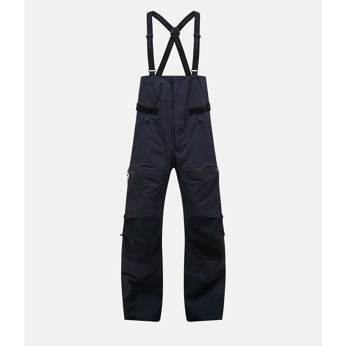 ピークパフォーマンス PEAK PERFORMANCE　スキー スノーボードウェア メンズ バーティカルゴアテックスプロビブパンツ M Vertical Gore-Tex Pro Bib Pants G79146 2024-2025 BLACK 詳細1