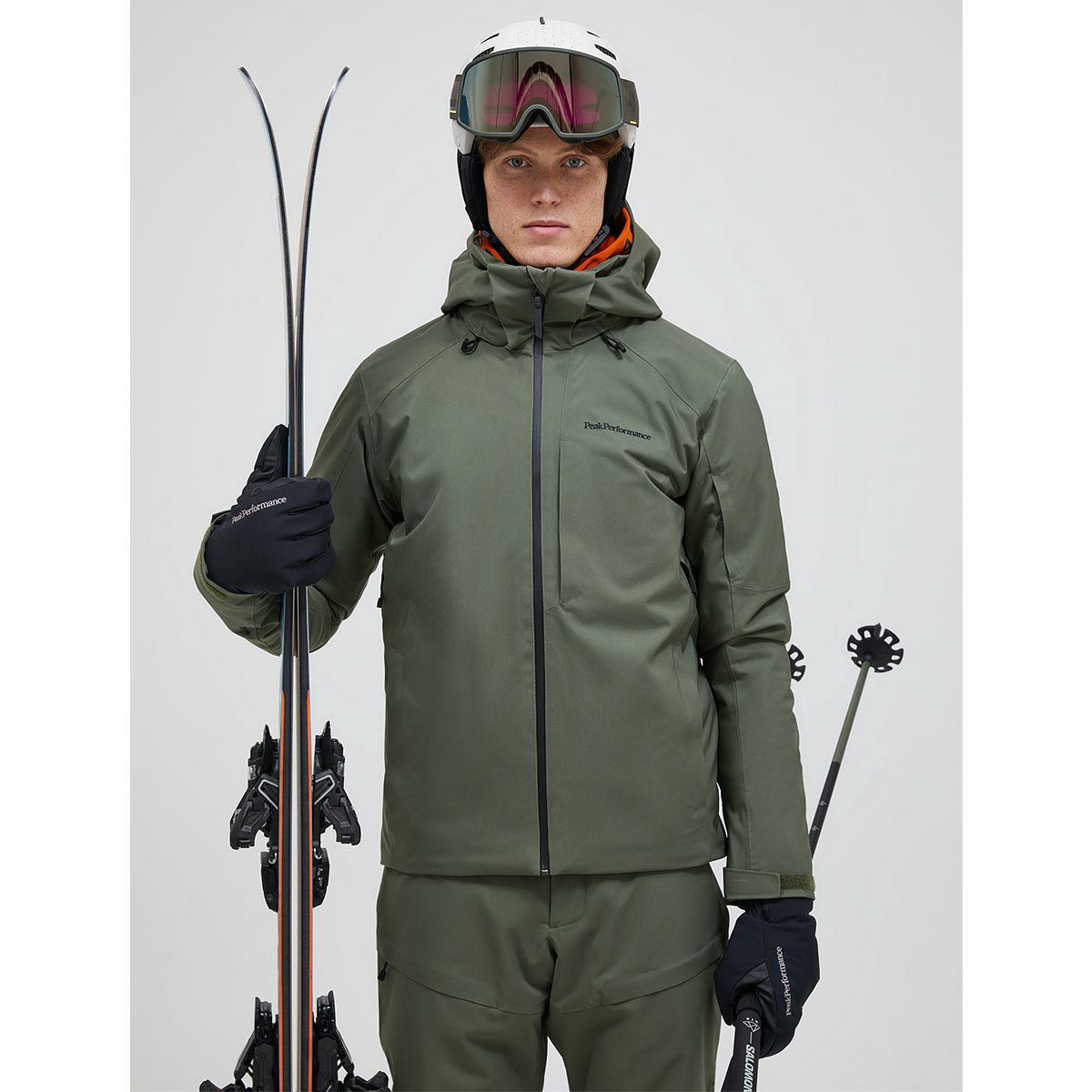 ピークパフォーマンス PEAK PERFORMANCE　スキー スノーボードウェア メンズ マルーンジャケット M Maroon Jacket G79692 2024-2025 詳細11