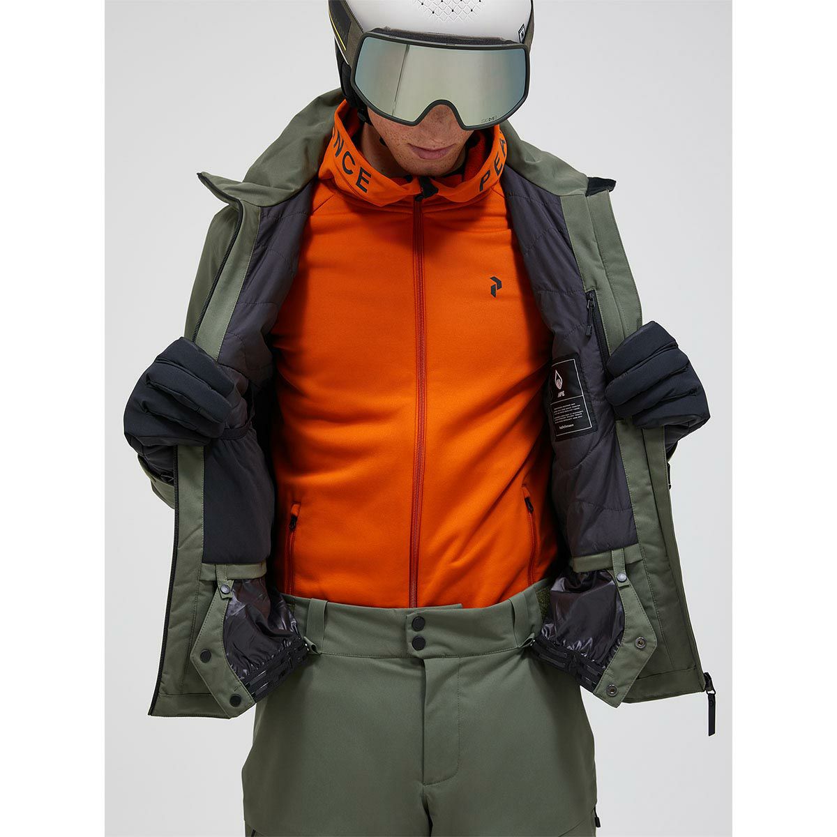 ピークパフォーマンス PEAK PERFORMANCE　スキー スノーボードウェア メンズ マルーンジャケット M Maroon Jacket G79692 2024-2025 詳細19