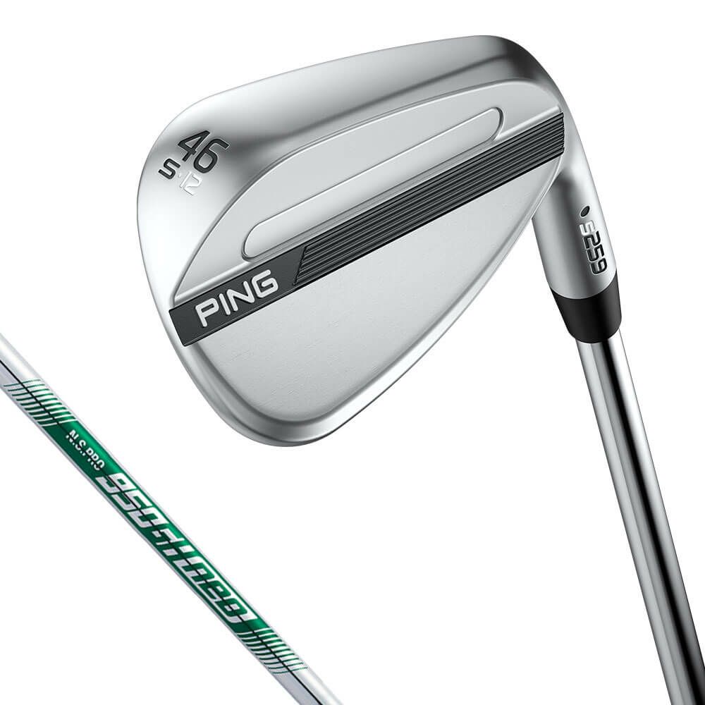 ピン PING　s259 ハイドロパールクローム仕上げ ウェッジ 46～56°　N.S.PRO 950GH neo スチールシャフト　2026年モデル