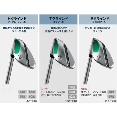 ピン PING　s259 ハイドロパールクローム仕上げ ウェッジ 46～56°　N.S.PRO MODUS3 TOUR 105 スチールシャフト　2026年モデル 詳細14