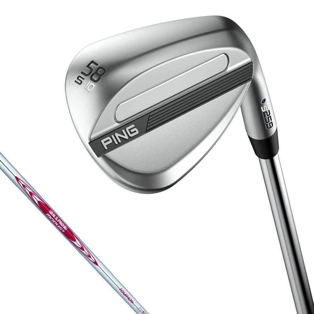 ピン PING　s259 ハイドロパールクローム仕上げ ウェッジ 58～62°　N.S.PRO MODUS3 TOUR 105 スチールシャフト　2026年モデル 詳細1