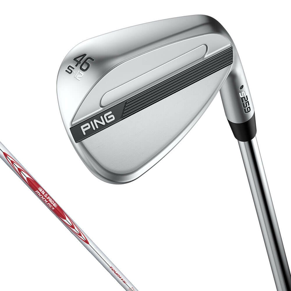 ピン PING　s259 ハイドロパールクローム仕上げ ウェッジ 46～56°　N.S.PRO MODUS3 TOUR 115 スチールシャフト　2026年モデル