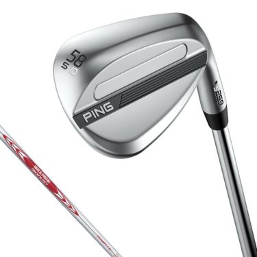 ピン PING　s259 ハイドロパールクローム仕上げ ウェッジ 58～62°　N.S.PRO MODUS3 TOUR 115 スチールシャフト　2026年モデル 詳細1