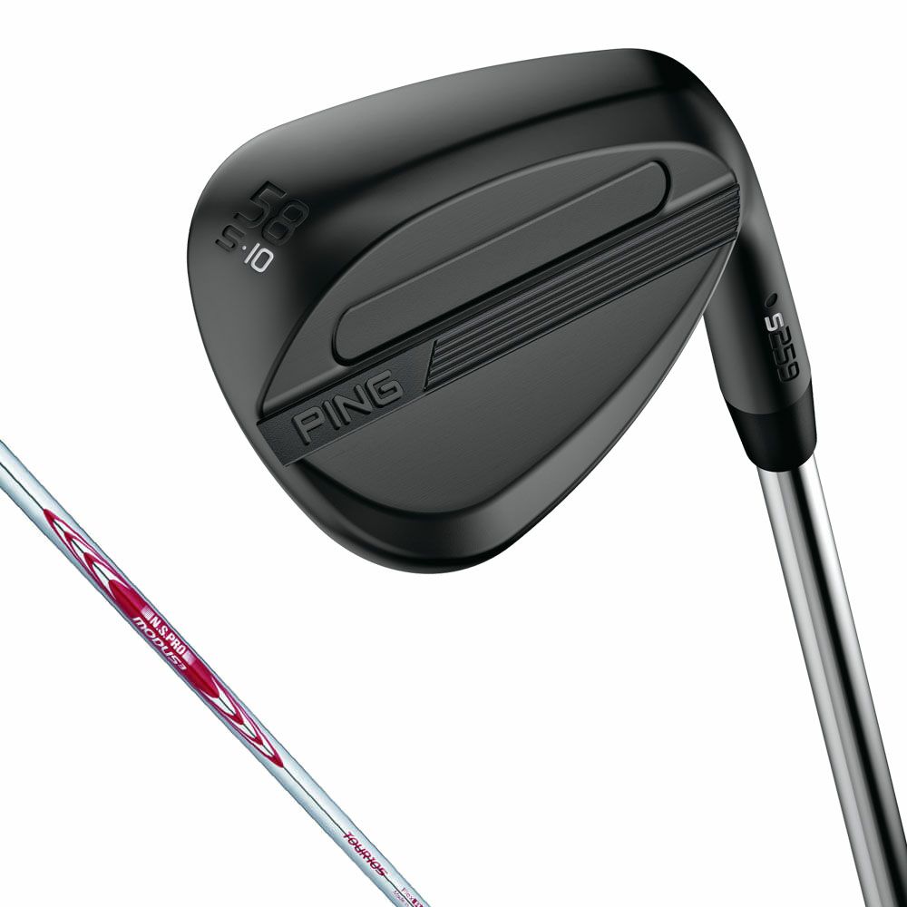 ピン PING　s259 ミッドナイト QPQ仕上げ ウェッジ　N.S.PRO MODUS3 TOUR 105 スチールシャフト　2026年モデル 詳細1