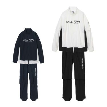 キャロウェイ Callaway　メンズ セットアップ 2WAY ベンチレーション レインウェア C26989100　2026年モデル 詳細1