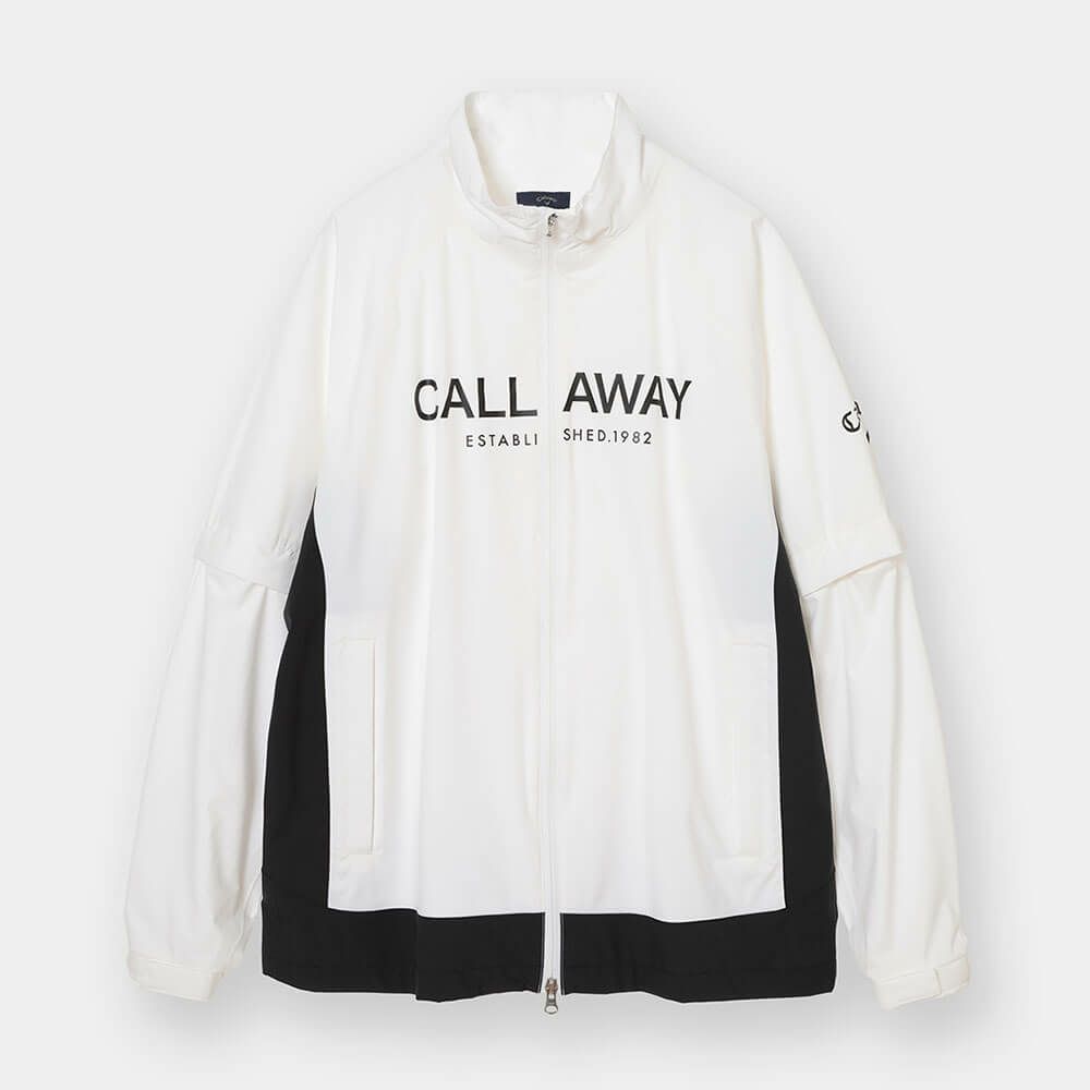 キャロウェイ Callaway　メンズ セットアップ 2WAY ベンチレーション レインウェア C26989100　2026年モデル 詳細3