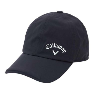 キャロウェイ Callaway　メンズ レインキャップ C26988100 1010 ブラック　2026年モデル ブラック