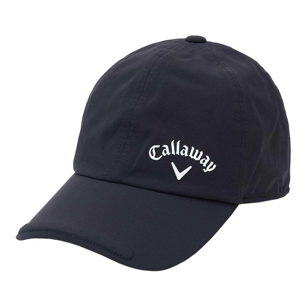 キャロウェイ Callaway　メンズ レインキャップ C26988100 1010 ブラック　2026年モデル ブラック