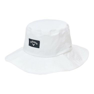 キャロウェイ Callaway　メンズ レインバケットハット C26988101 1030 ホワイト　2026年モデル ホワイト
