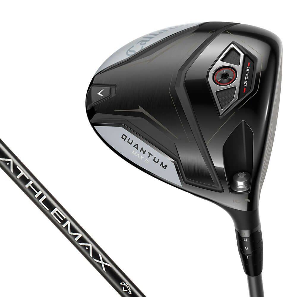 キャロウェイ　QUANTUM MAX D クアンタム マックスD メンズ ドライバー　ATHLEMAX 50 カーボンシャフト