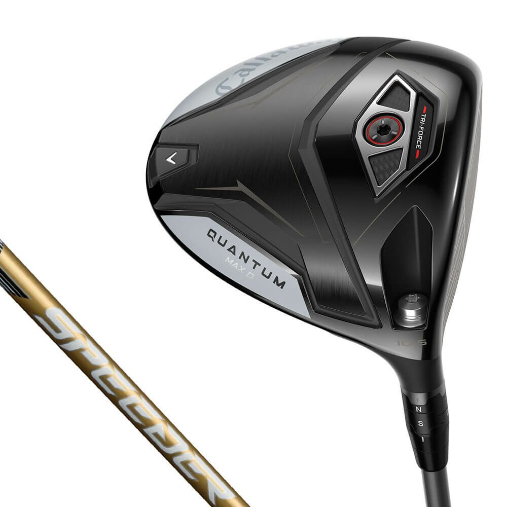 QUANTUM MAX D �h���C�o�[ [SPEEDER NX GOLD 50 �t���b�N�X�FS ���t�g�F10.5]