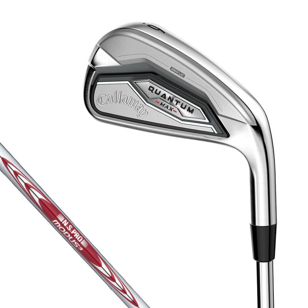 キャロウェイ　QUANTUM MAX クアンタム マックス メンズ アイアン　5本セット（＃6～9、PW）　N.S.PRO MODUS3 TOUR 105 スチールシャフト