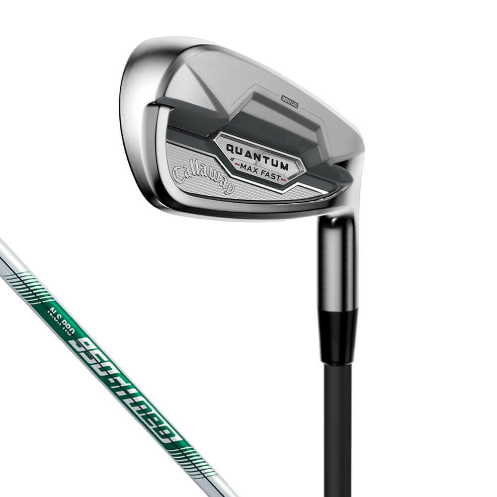 キャロウェイ　QUANTUM MAX FAST クアンタム マックス ファスト メンズ アイアン　単品　N.S.PRO 950GH neo スチールシャフト