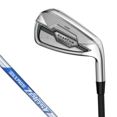 キャロウェイ　QUANTUM MAX FAST クアンタム マックス ファスト メンズ アイアン　5本セット（＃7～9、PW、AW）　N.S.PRO Zelos7 スチールシャフト