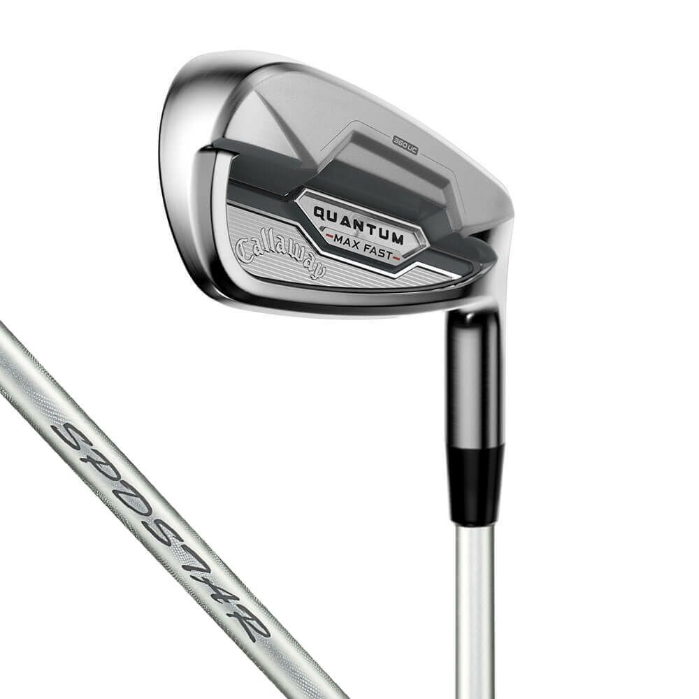 キャロウェイ　QUANTUM MAX FAST クアンタム マックス ファスト レディース アイアン　単品　SPDSTAR 40 LDY カーボンシャフト