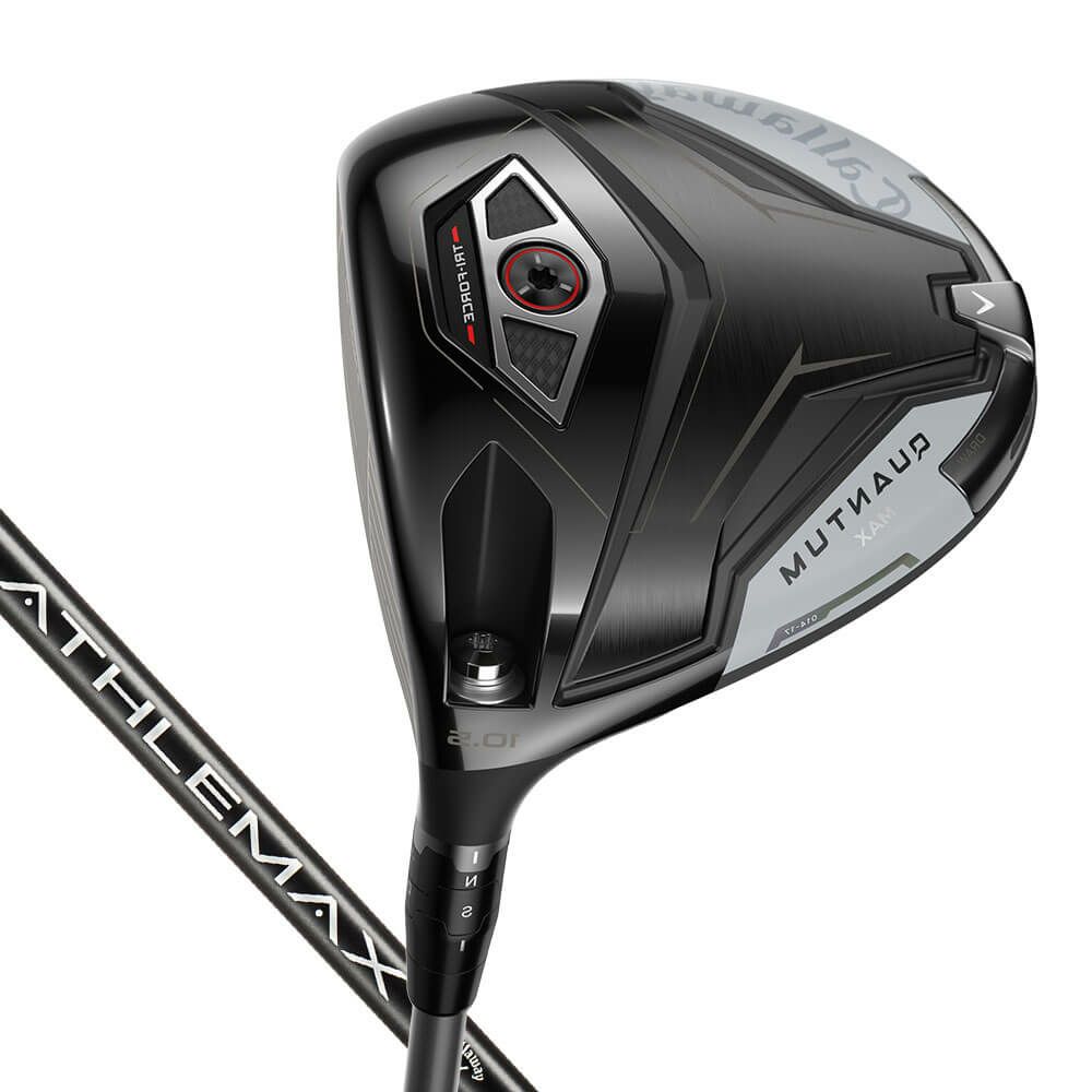 キャロウェイ　QUANTUM MAX クアンタム マックス 左用・レフティ メンズ ドライバー　ATHLEMAX 50 カーボンシャフト