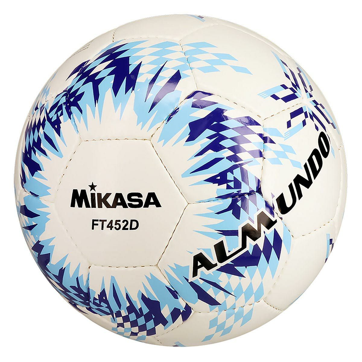 ミカサ MIKASA　 サッカー ALMUNDO 検定球 手縫い （4号球） 青ライトブルー　サッカーボール 2025 春夏 青ライトブルー