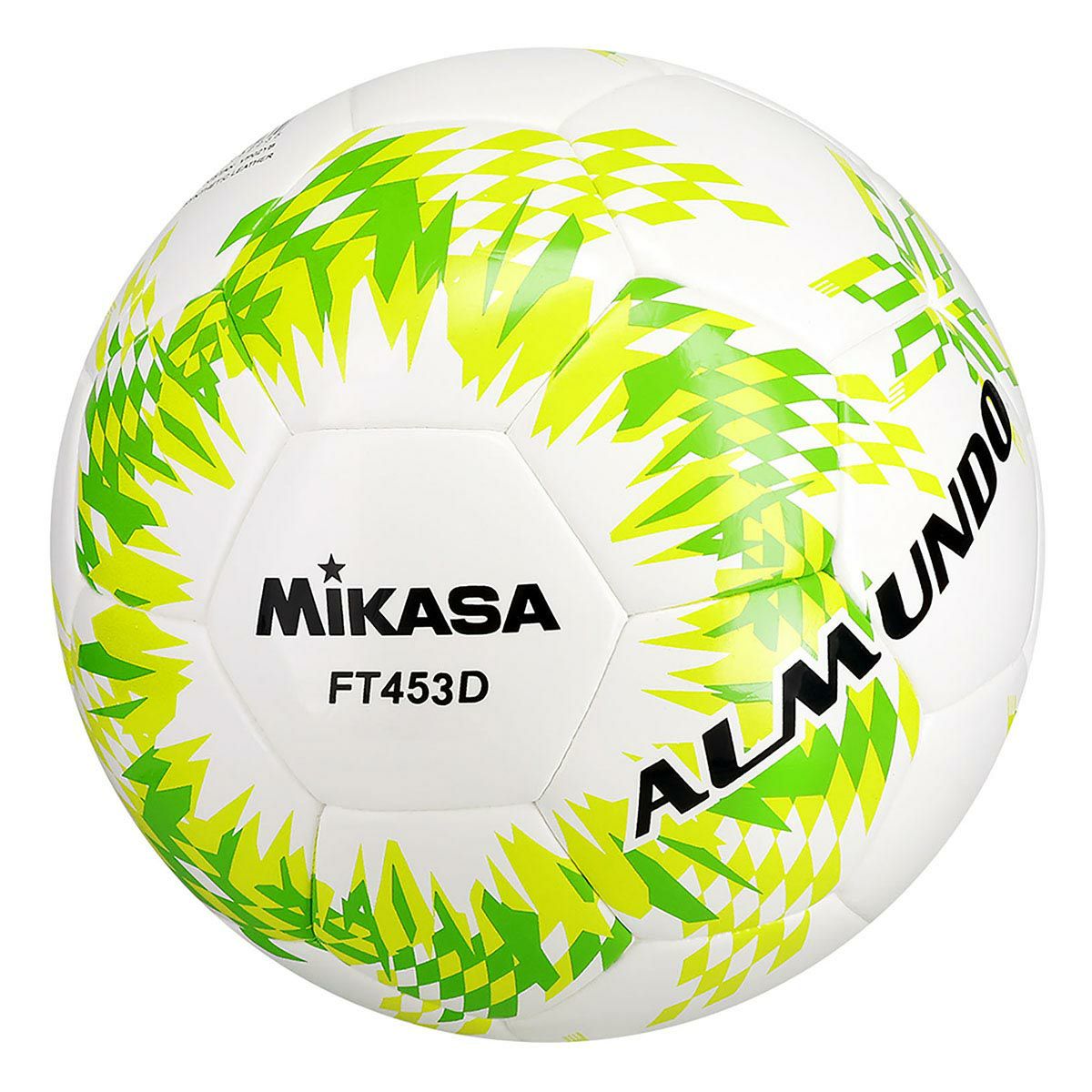 ミカサ MIKASA　 サッカー ALMUNDO 検定球 シームロック （4号球） 黄ライトグリーン　サッカーボール 2025 春夏 黄ライトグリーン