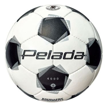 モルテン molten　 ペレーダ 4000 （4号球） ホワイト×メタリックブラック　サッカーボール 2025 春夏 ホワイト×メタリックブラック