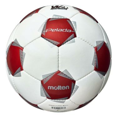 モルテン molten　 ペレーダ 4000 （4号球） ホワイト×メタリックレッド　サッカーボール 2025 春夏 ホワイト×メタリックレッド 詳細2