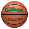 ウイルソン Wilson　 EVOLUTION ゲームボール （6号球） オレンジ/グリーン　バスケットボール 2024 オレンジ/グリーン