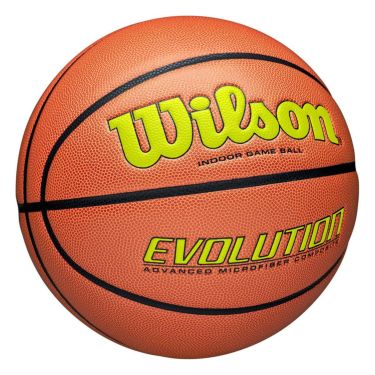 ウイルソン Wilson　 EVOLUTION ゲームボール （7号球） オレンジ/オプティカルイエロー　バスケットボール 2024 オレンジ/オプティカルイエロー 詳細2