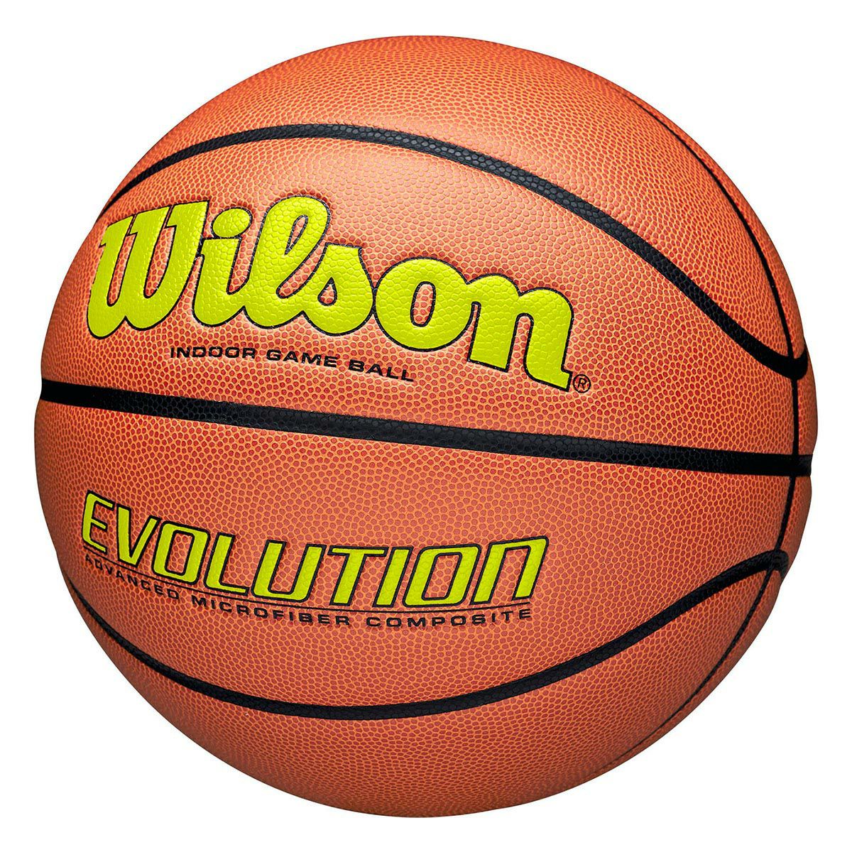 ウイルソン Wilson　 EVOLUTION ゲームボール （7号球） オレンジ/オプティカルイエロー　バスケットボール 2024 オレンジ/オプティカルイエロー 詳細3