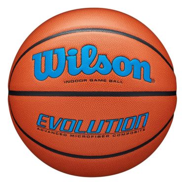 ウイルソン Wilson　 EVOLUTION ゲームボール （7号球） オレンジ/ロイヤル　バスケットボール 2024 オレンジ/ロイヤル