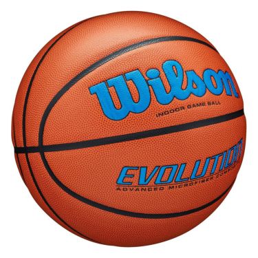 ウイルソン Wilson　 EVOLUTION ゲームボール （7号球） オレンジ/ロイヤル　バスケットボール 2024 オレンジ/ロイヤル 詳細2