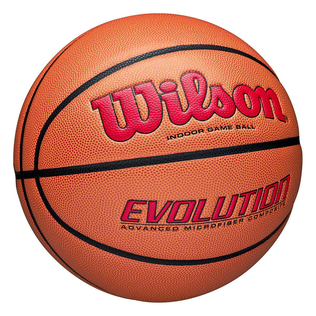 ウイルソン Wilson　 EVOLUTION ゲームボール （7号球） オレンジ/スカーレット　バスケットボール 2024 オレンジ/スカーレット 詳細2