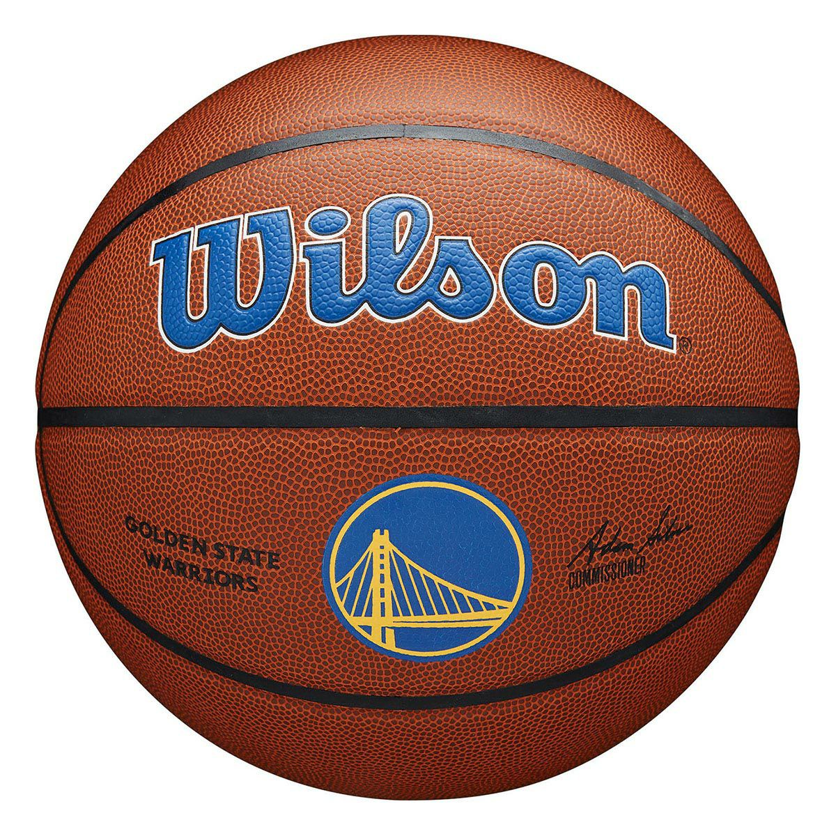 ウイルソン Wilson　 NBA TEAM ALLIANCE GS・ウォリアーズ （7号球） ブラウン　バスケットボール 2024 GS・ウォリアーズ