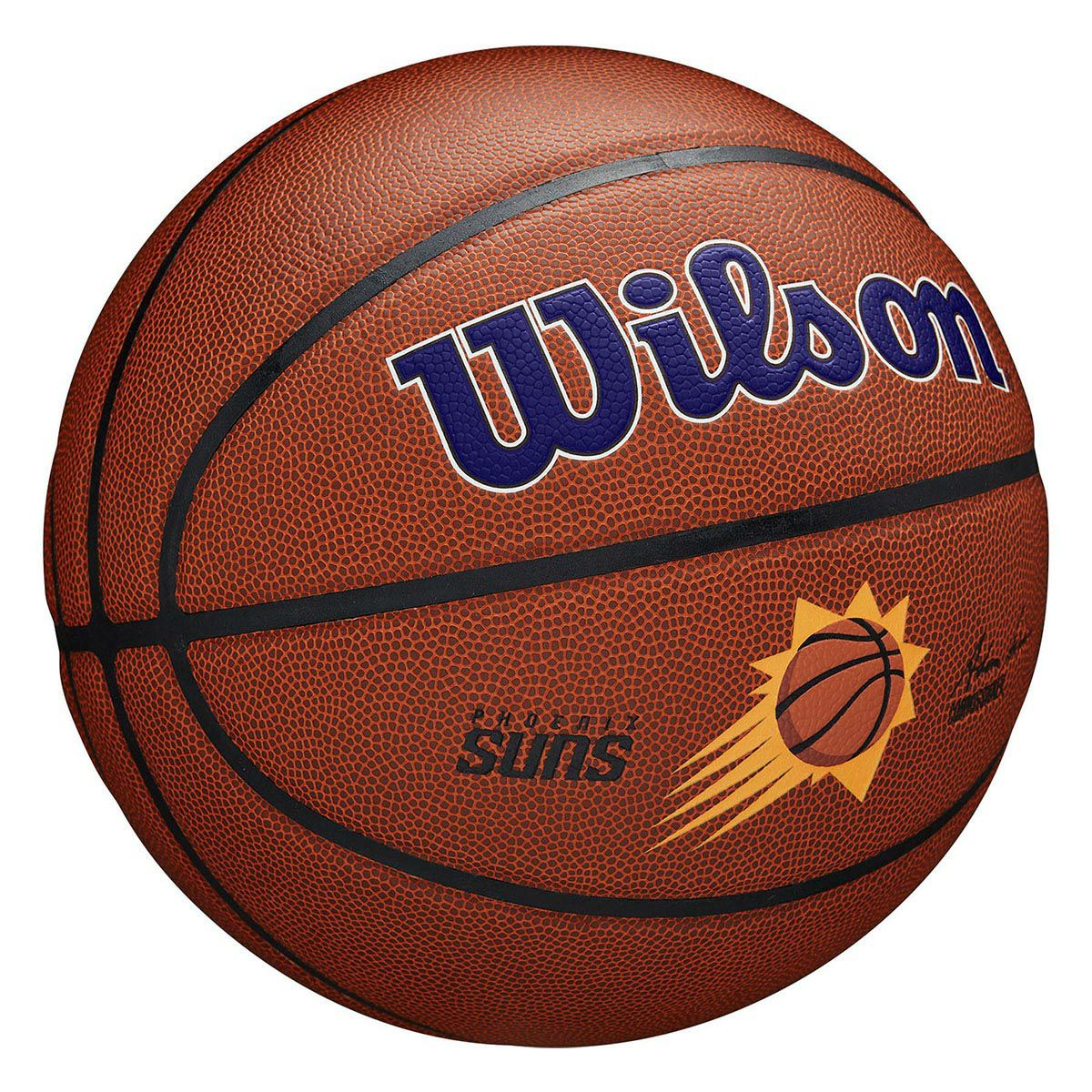 ウイルソン Wilson　 NBA TEAM ALLIANCE フェニックス・サンズ （7号球） ブラウン　バスケットボール 2024 フェニックス・サンズ 詳細2