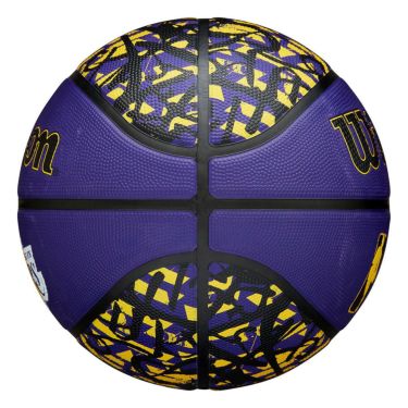 ウイルソン Wilson　 NBA TEAM GRAFFITI LA LAKERS （7号球） パープル　バスケットボール 2025 春夏 パープル 詳細4