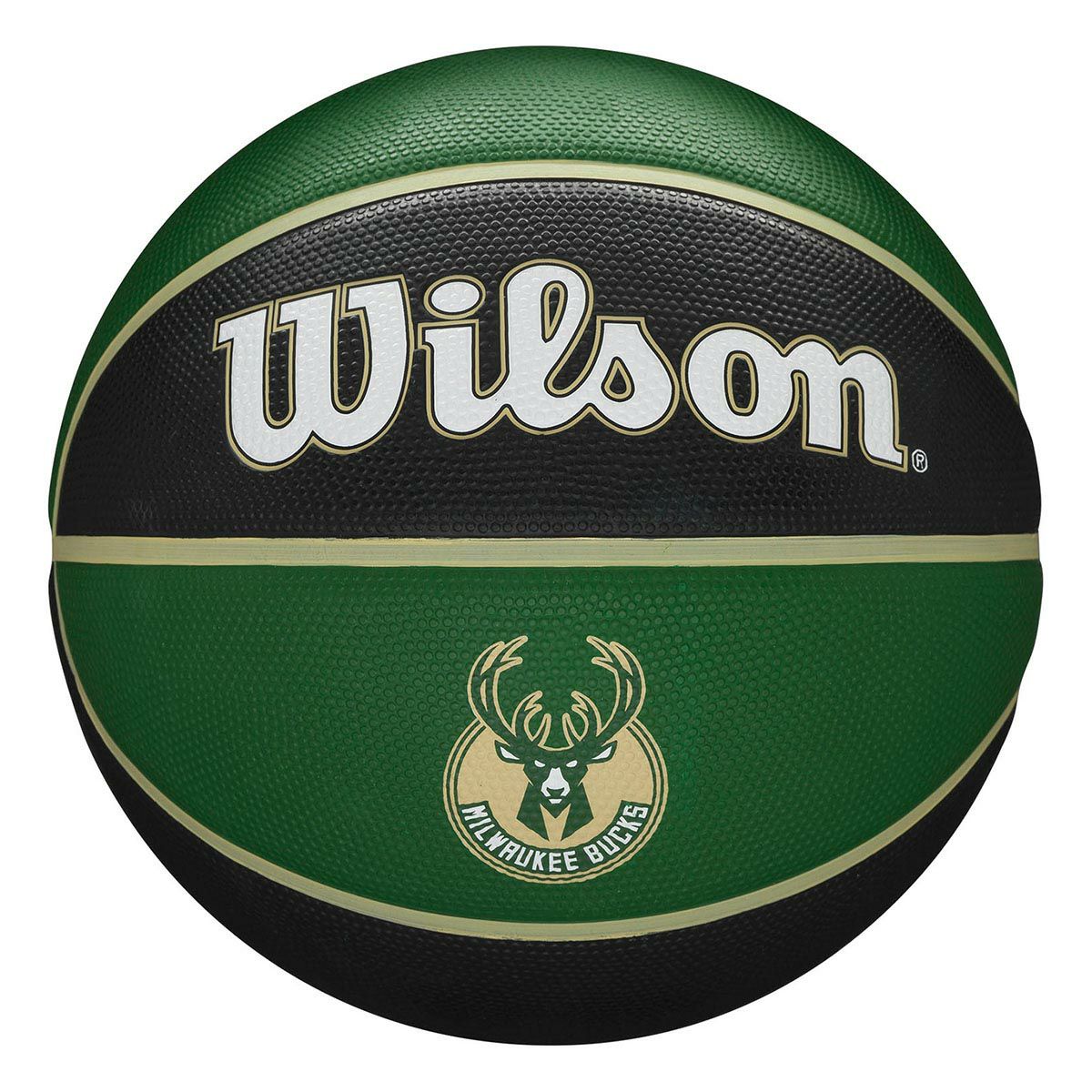 ウイルソン Wilson　 NBA TEAM TRIBUTE MIL BUCKS （7号球） ダークグリーン　バスケットボール 2025 春夏 ダークグリーン