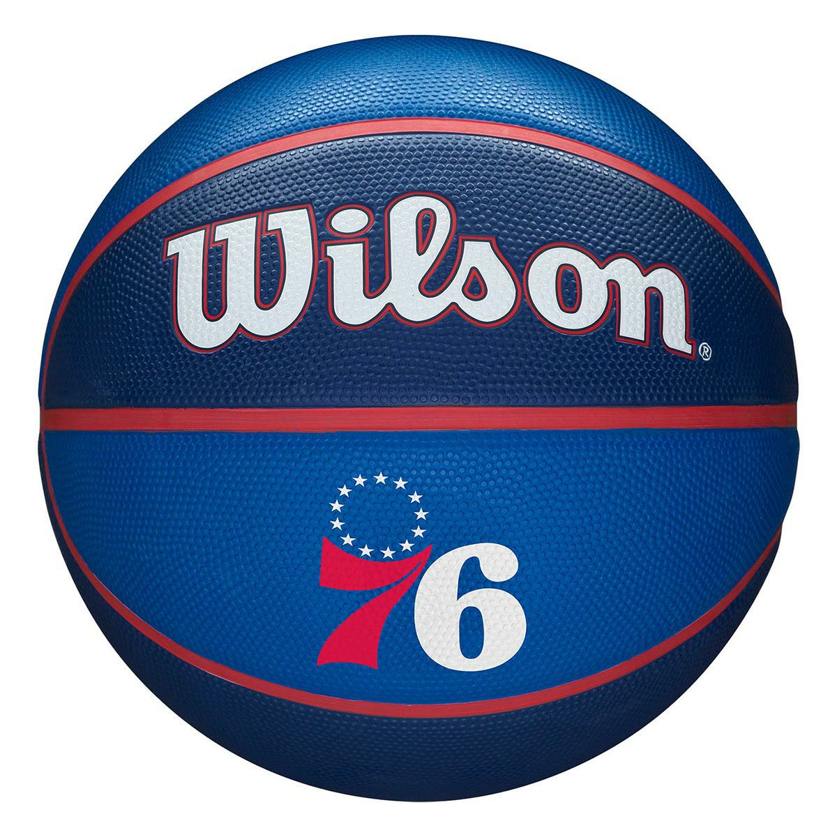 ウイルソン Wilson　 NBA TEAM TRIBUTE PHI 76ERS （7号球） レッド　バスケットボール 2025 春夏 レッド