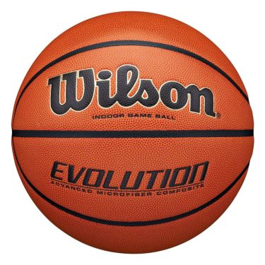 ウイルソン Wilson　 EVOLUTION ゲームボール （6号球） オレンジ/ブラック　バスケットボール 2024 オレンジ/ブラック