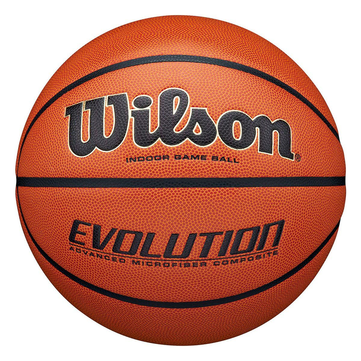 ウイルソン Wilson　 EVOLUTION ゲームボール （6号球） オレンジ/ブラック　バスケットボール 2024 オレンジ/ブラック
