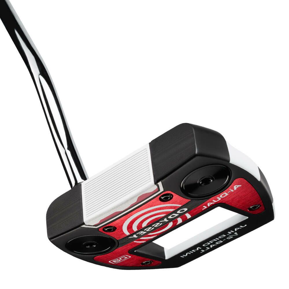 オデッセイ　Ai-DUAL 1/2-BALL エーアイ デュアル ハーフボール 左用・レフティ パター　JAILBIRD MINI DB ジェイルバード ミニ ダブルベント　2026年モデル 詳細1