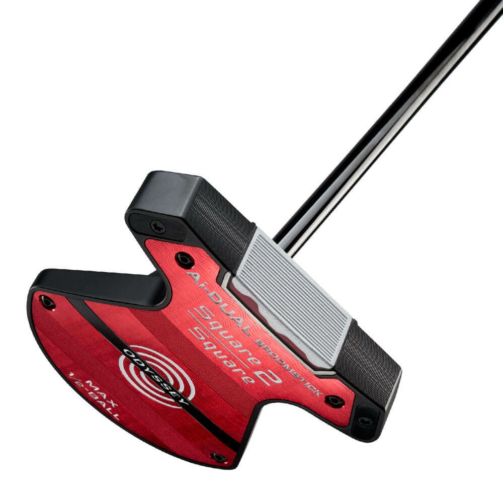 オデッセイ　Ai-DUAL Square 2 Square 1/2-BALL BROOMSTIC MAX パター　2026年モデル