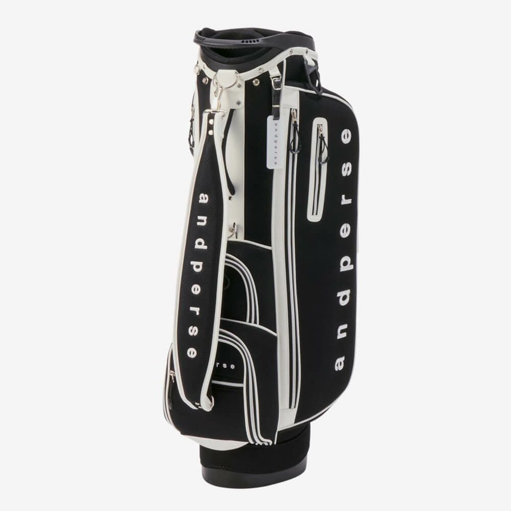 アンパスィ and per se　キャディバッグ AUS7126 20 ブラック　2026年モデル ブラック  詳細3